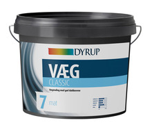 Dyrup Væg Classic 7 hvid 9 liter